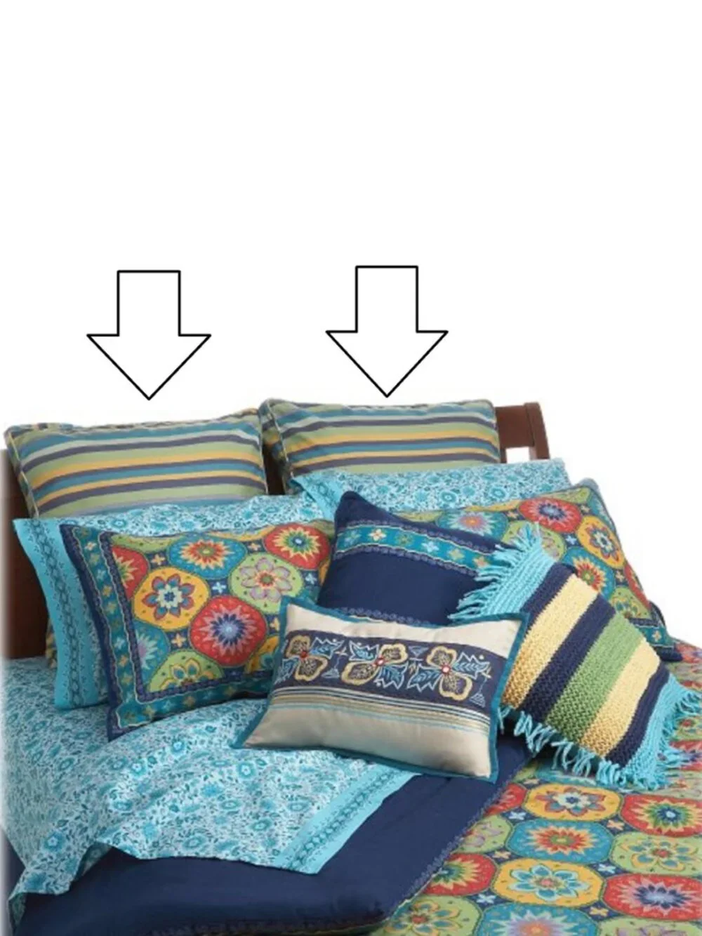 2 brand new Tommy Hilfiger DHARMA European EURO Pillow Shams